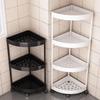 Triangular Bathroom Corner Shelf Rack for Indoor Storage