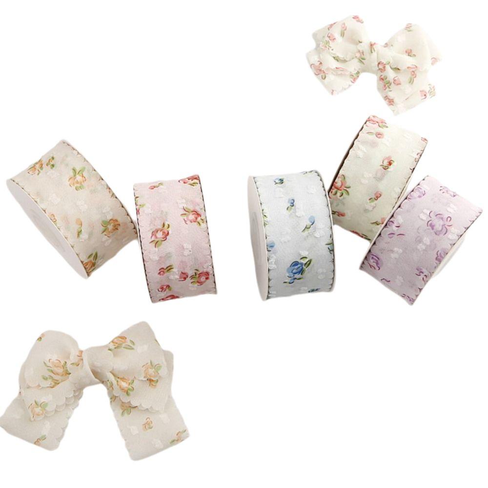Double Velvet Lace Trim Fabric 1.50in×10 Yard DIY Gift Wrapping Bouquet Ribbons Bridal Bouquets Shiny Silk Ribbons Crafts Hair