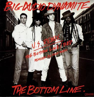 LP Record BIG AUDIO DYNAMITE  Bottom Line U.s. Remix QTA6591 CBS 1985 Europe Rock Used