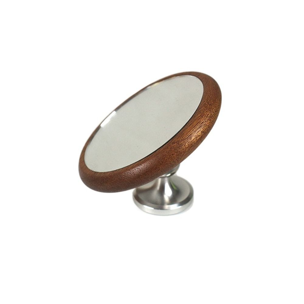 

Adjustable Coffee Extraction Observation Mirror Durable Reflective Mirror Office Silver-Ebony
