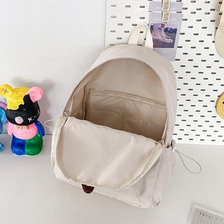 Schoolbag Bag Female Backpack College Style Korean Version Junior High School Student High School Star Backpack Elementary School Student College