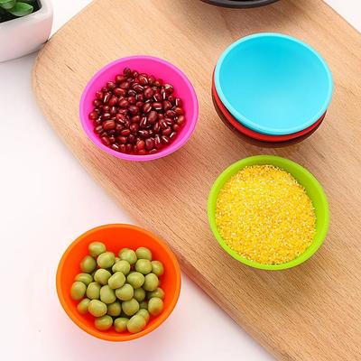 Salt Kitchen Gadgets Silicone Mixing Sauce Cup Seasoning Bowl Facial Mask Bowl Food Storage