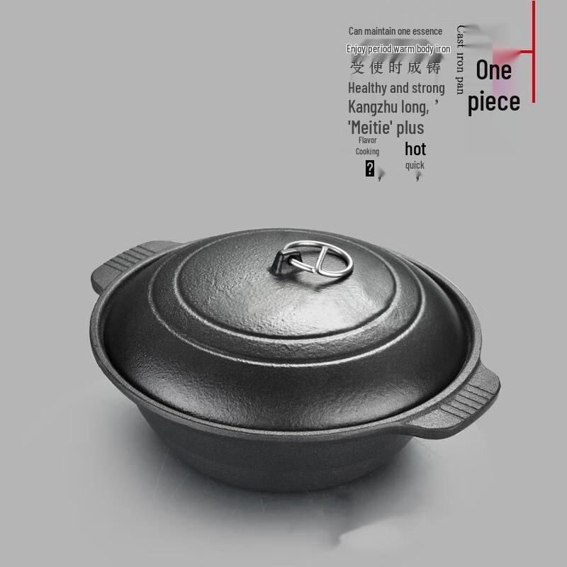 Japanese Style Cast Iron Soup Pot