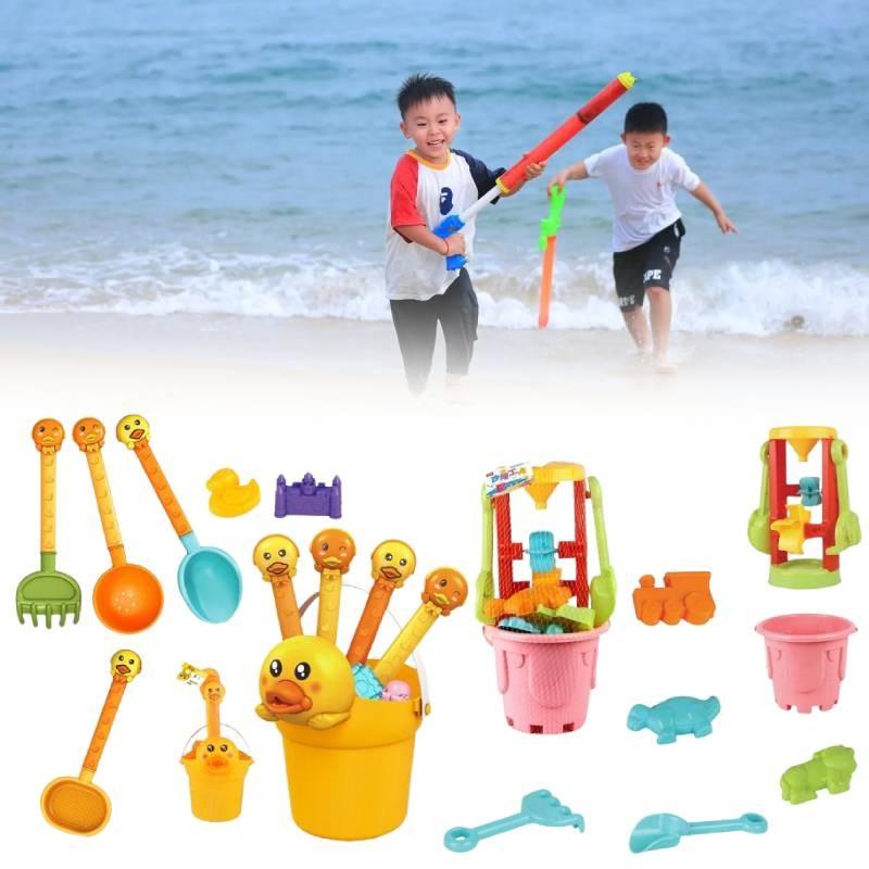 Interactive Spade Bucket Sandcastle Tools Construction Outdoors Toys Creativity