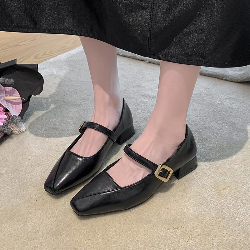 Elegant Women Heeled Shoes Fashion Shallow Buckle New Shoes Designer Classical  Pumps 2025 New  Zapatillas De Mujer