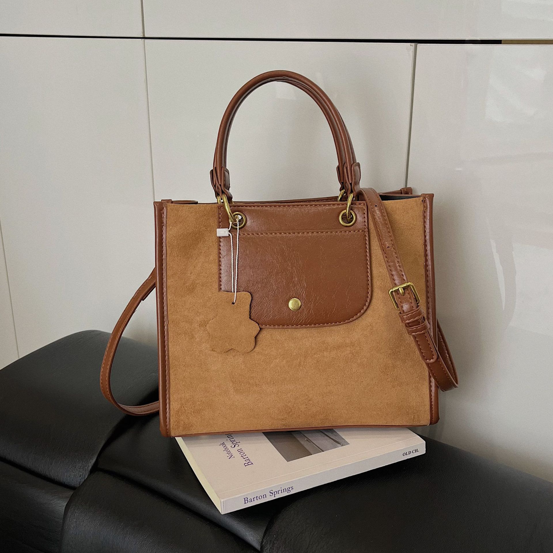 

Briefcase New Large Portable Tote Bag Shopping Bag Laptop Bag Large Capacity Commuting