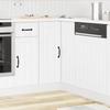Lucca White Kitchen Corner Base Cabinet