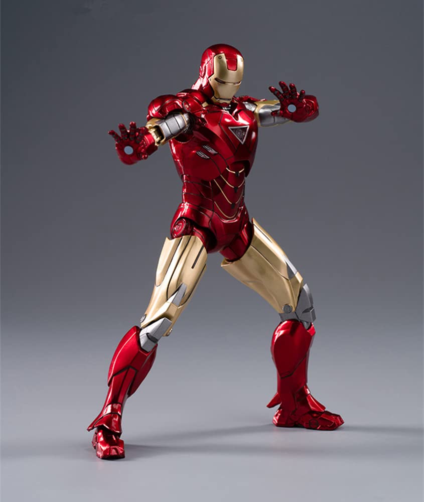 ZD TOYS Iron Man Mark 6 MK6 scale painted finished product movable figure "Marvel Studios 2" 1/10