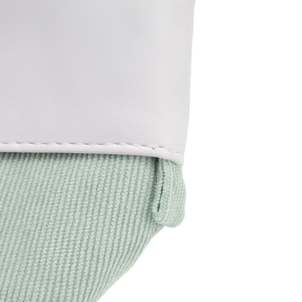 PU Corduroy Telescopic Pencil Pouch Multi-functional Storage Pouch School Study зелёный