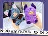 Werewolf Kill Series Silicone Plush Keychain: Cute Toy Figure Ornament for Birthdays