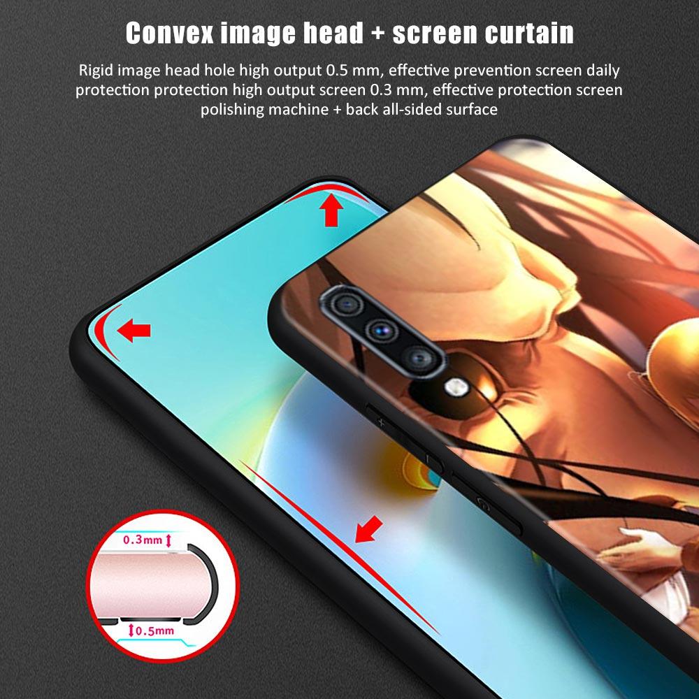 Kryt na telefon pro Samsung Galaxy A50 A70 A10 A20e A30 A40 A20s A10s A10e A80 A90 A60 A30s Silikonový kryt pouzdro Attack On Titan Anime