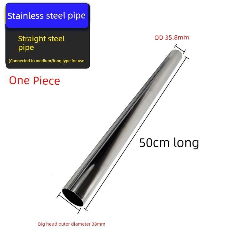 Attack Floor Brush Mop Head Vacuum Cleaner Accessories Straight Steel Pipe (One Piece)