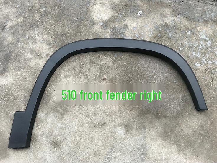 Baojun Front/Rear Wheel Arch Fender with Clips, Stainless Steel