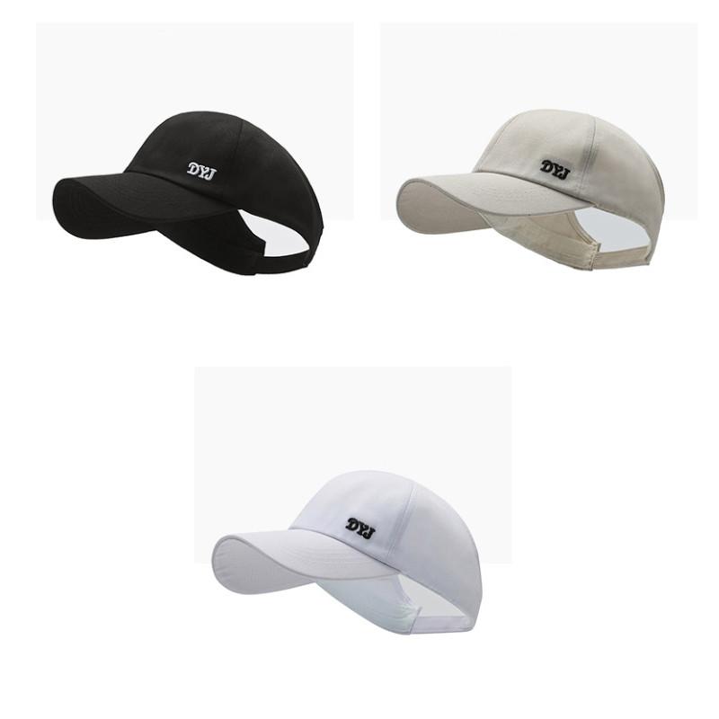 Letter Baseball Dyj Cap Summer Uv Protection Hat Breathable Sport Peaked Caps