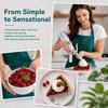 Aluminum Whipped Cream Dispenser Plastic Decorating Tips Cream Maker Cream Whipper  Coffee Making