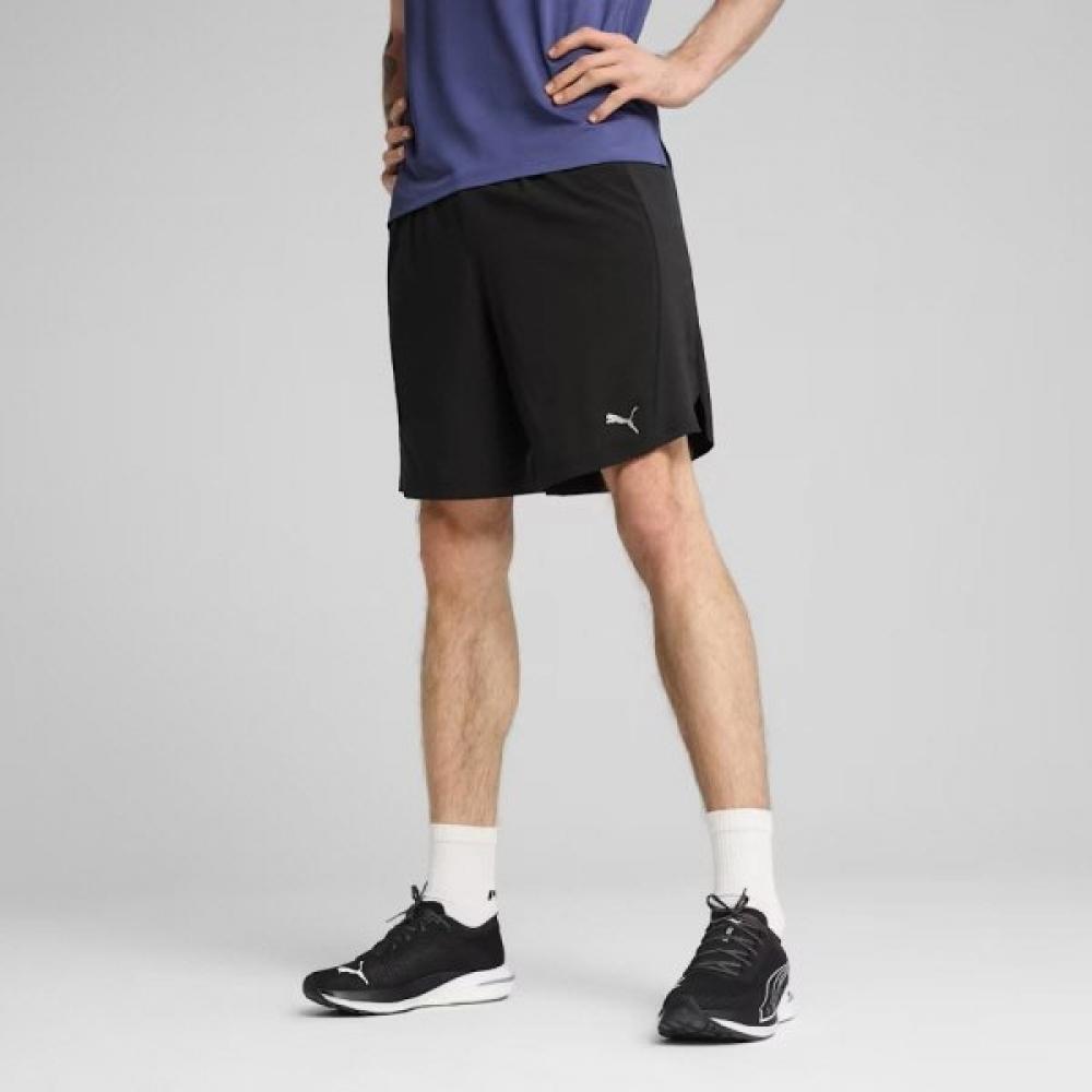 PuMa Men S Running ShortS M Run Velocity 5 Short 01 Black/S(95)