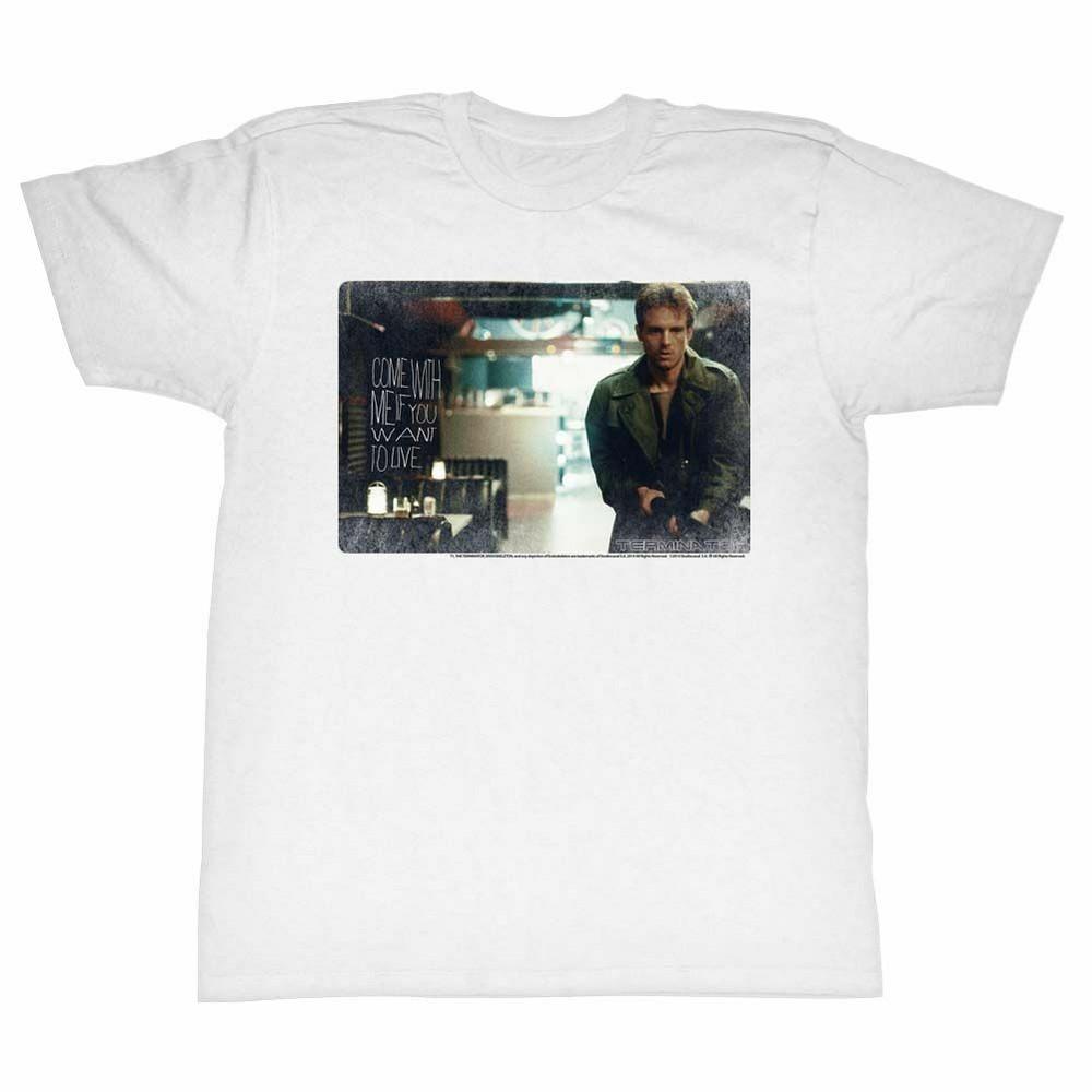 

Terminator Kyle White Adult T-Shirt Unisex T-Shirt S