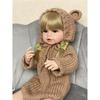 55cm Full Body Silicone Waterproof Reborn Doll Handmade Realistic Newborn Can Bath For Children Birthday Gifts