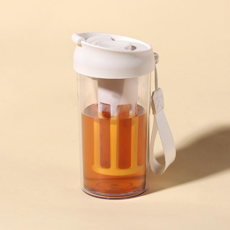 Trendy Cold Brew & Tea Portable Sports Cup 360ml белый