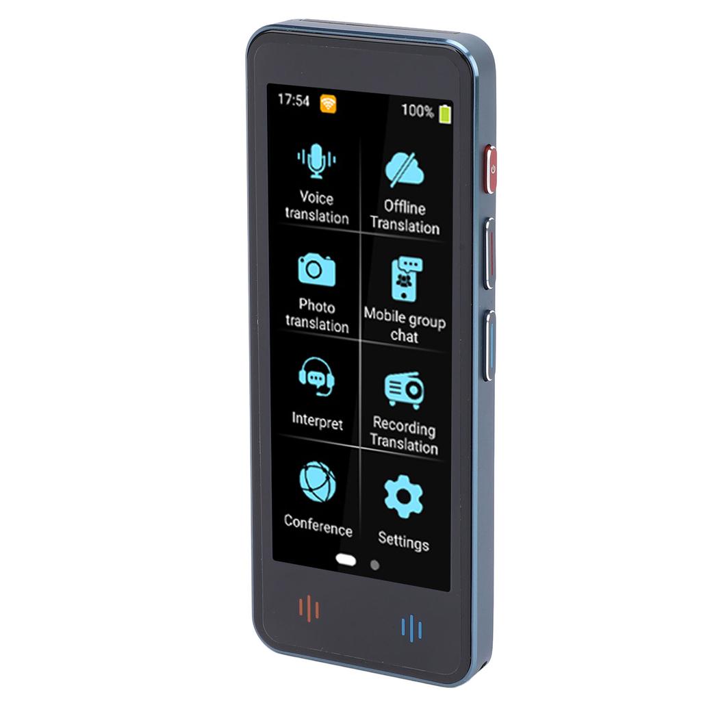 Language Translator AI Touchscreen 134 Languages Online Translation Portable Translator for Study