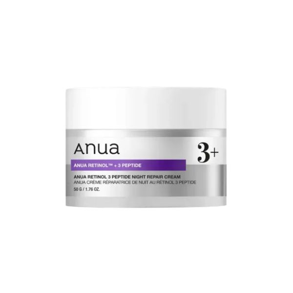 

Anua Ночной восстанавливающий крем с ретинолом и 3 пептидами 50 г