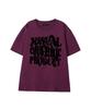 BY.L Spin Logo Short Sleeve T-Shirt Wine