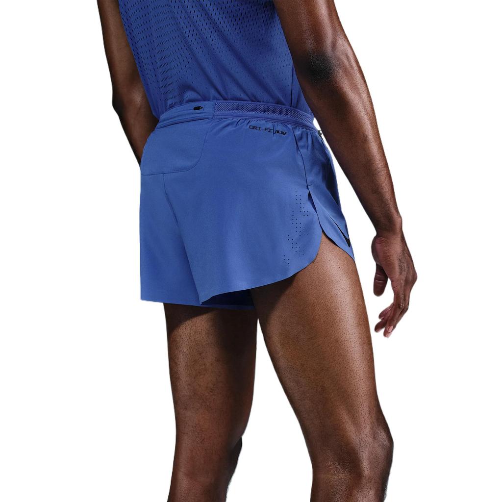 Nike Aeroswift Dri-FIT ADV SS25 Comfortable Classic Fashion Versatile Sports Shorts Men shorts Comet-Blue Black FN3349-411