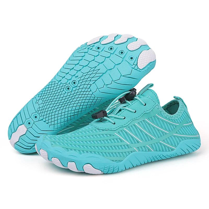 Men Water Shoes Wading Sneakers Drainage Barefoot Beach Aqua Shoes Quick Dry Fitness Yoga Shoes Women Sea Diving Swim Sandals
