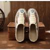 Chinese-style Embroidered Multi-layered Sole Cloth Shoes for Both Men and Women, Ethnic-style Embroidered Cloth Shoes