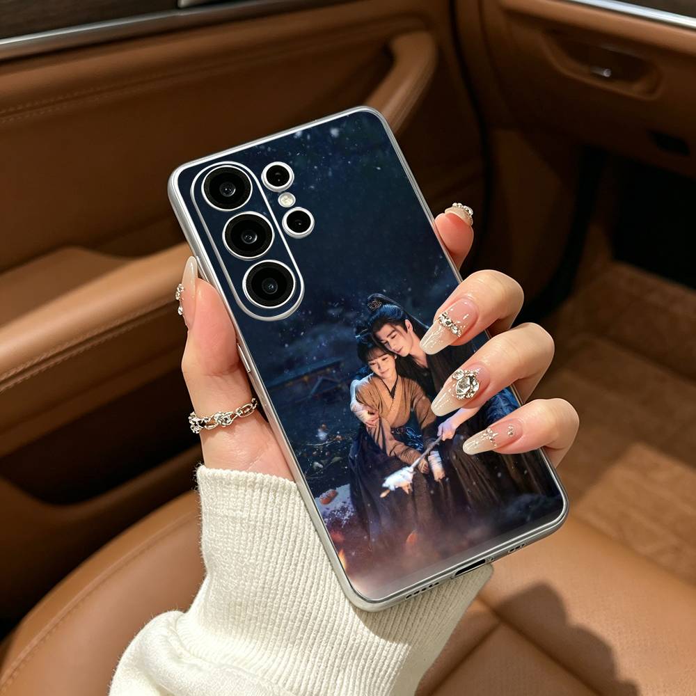 X-Xie Zheng-F-Fan Changyu  Clear Soft Silicone Phone Case forSamsung S25, S24, S21, S22, S23, S30, Ultra, S20, Plus