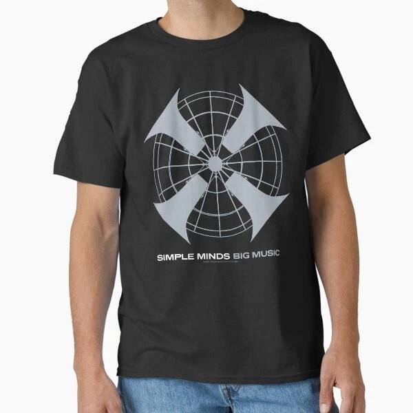 Simple Minds Big Music Classic Tshirt Made In Usaaus Tshirt S2xl S