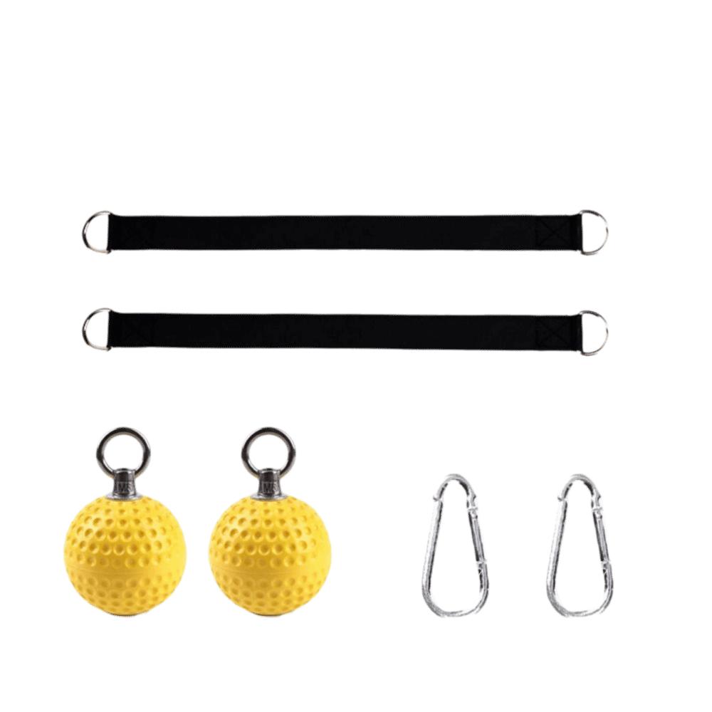 6pcs Non Slip Pull Up Grips Ball Hold Design Strength Trainer Grips Hand Grips Fitness Exercise
