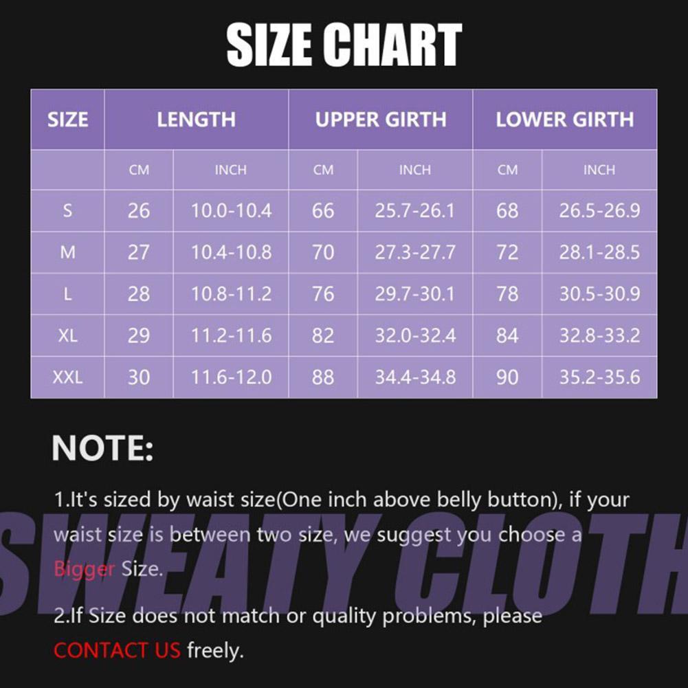 Ladies Waist Trainer Sweat-absorbing Steam Belt Sports Waist Waist Sports Home Sweating Gym Bel E0E4