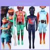 Costume da Cosplay di Fortnite Tomatohead Tuta in Seta di Latte per Roleplay di Gioco Personaggi Speciali Inclusi
