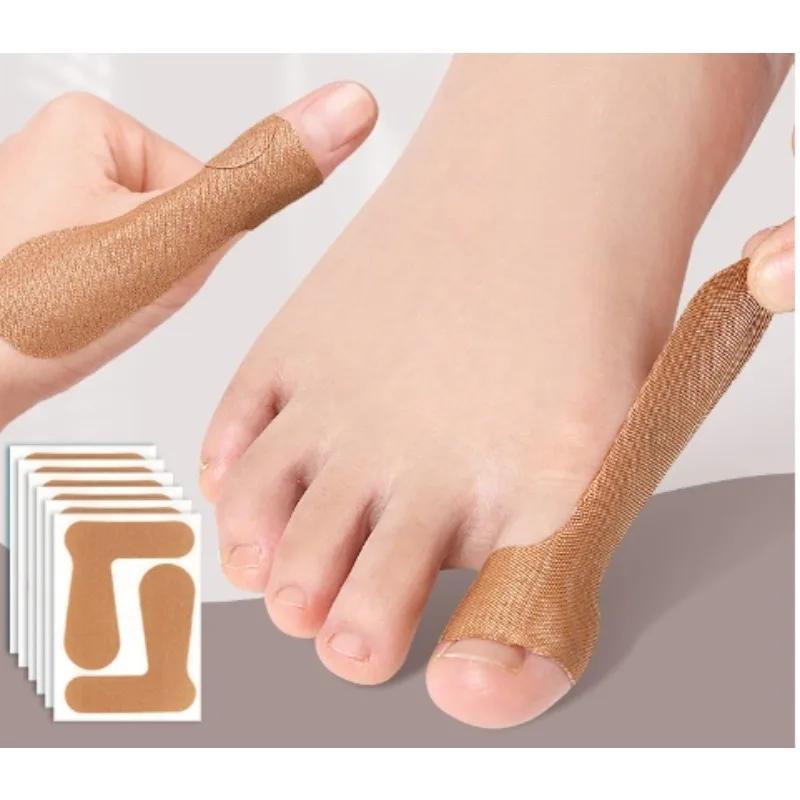 10PCS Thumb Correction Patch Big Toe Corrector Adjuster Finger Toe Patch Protector Hallux Valgus Orthopedic Sticker Pad