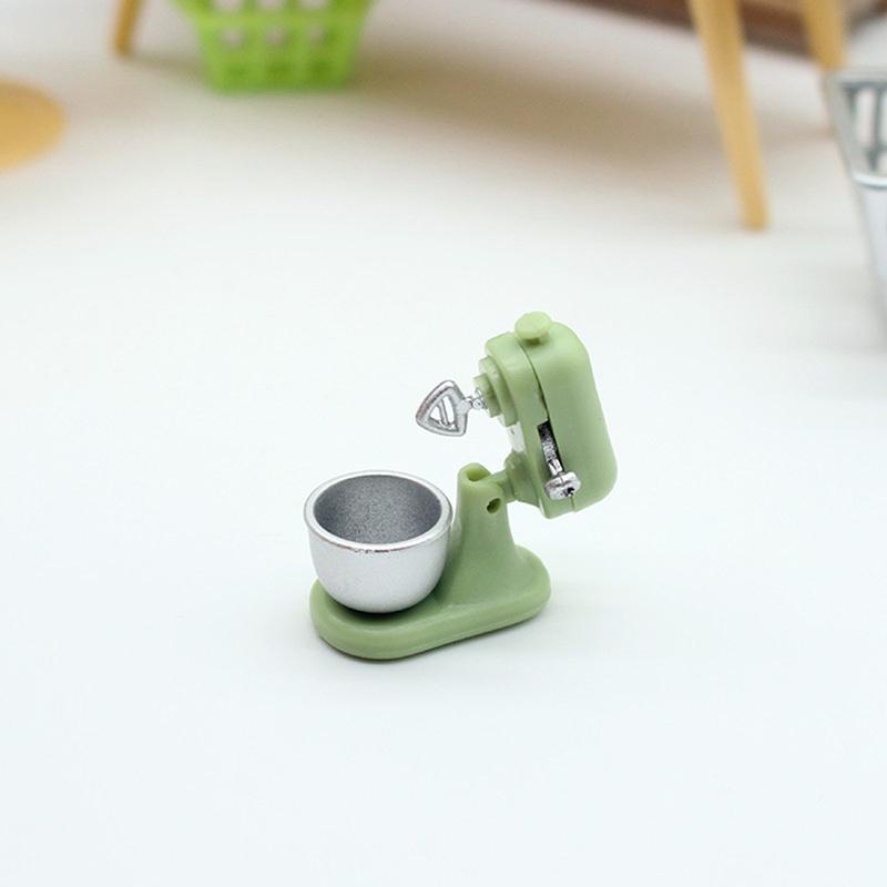 1:12 Dollhouse Miniature Grid Space Mini Juicer Kitchen Supplies Miniature Scene Model Decor Toy Doll House Accessories