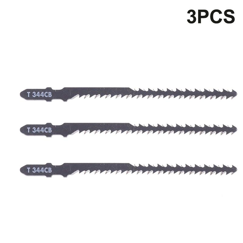 T344Cb Hcs Jigsaw Blades 2.5/2.8Mm Variable Pitch 116Mm Saw Blade For Curved Cutting In Hardwood Plywood Mdf Plastic Paint Finis