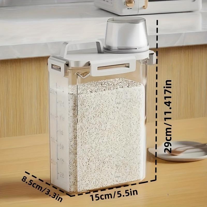 Storage Container, Household Insect-proof And Moisture-proof Sealed Storage Tank With Lid, Portable And Leak Proof Food Stor