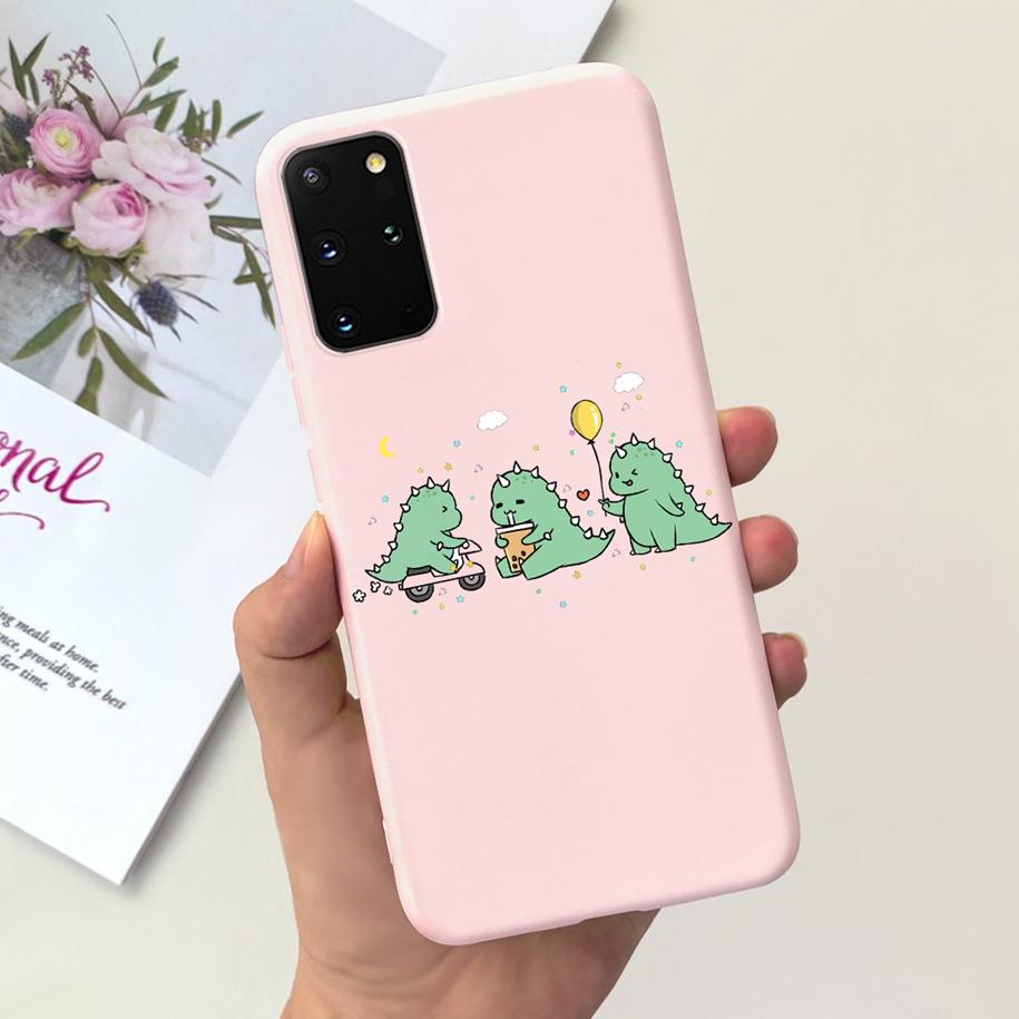 For Samsung Galaxy S20 Plus Case SM-G985F Silicone Cover Cute Astronaut Cartoon Soft Funda For Samsung S20 S20+ 5G SM-G986F Capa