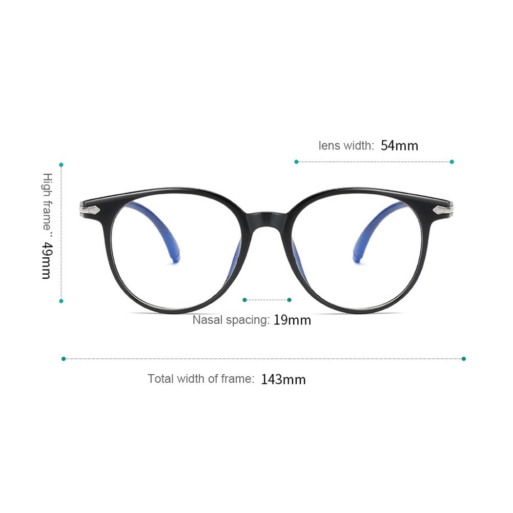 Anti-Blue Sunglasses Vintage Classic Square Frame Round Glasses Sun Glasses Women Men Travel Office Anti Radiation Glasses