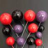 20x Golden Ball-Cake Topper Birthday Party Cupcake Topper For Cake Decor DIY