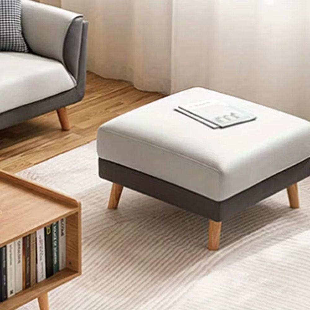 4pcs Wood Grain Furniture Legs Oblique Straight Non-slip Design Furniture Feet Modern Short Sloping Style Cabinet Legs