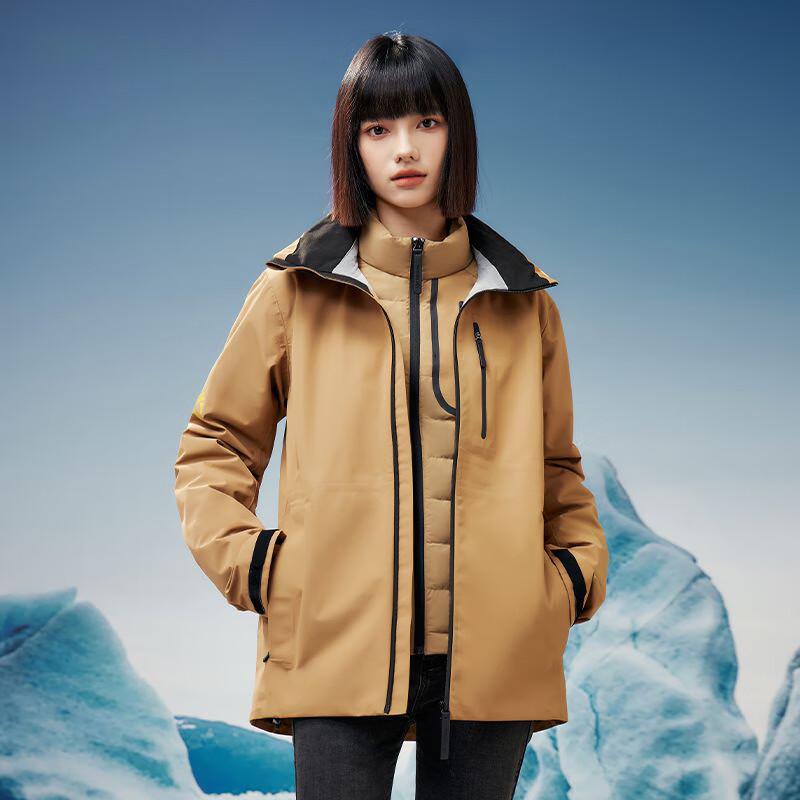 

YAYA 2025 Куртка-ветровка из гусиного пуха для пары YE3B015297W 2XL