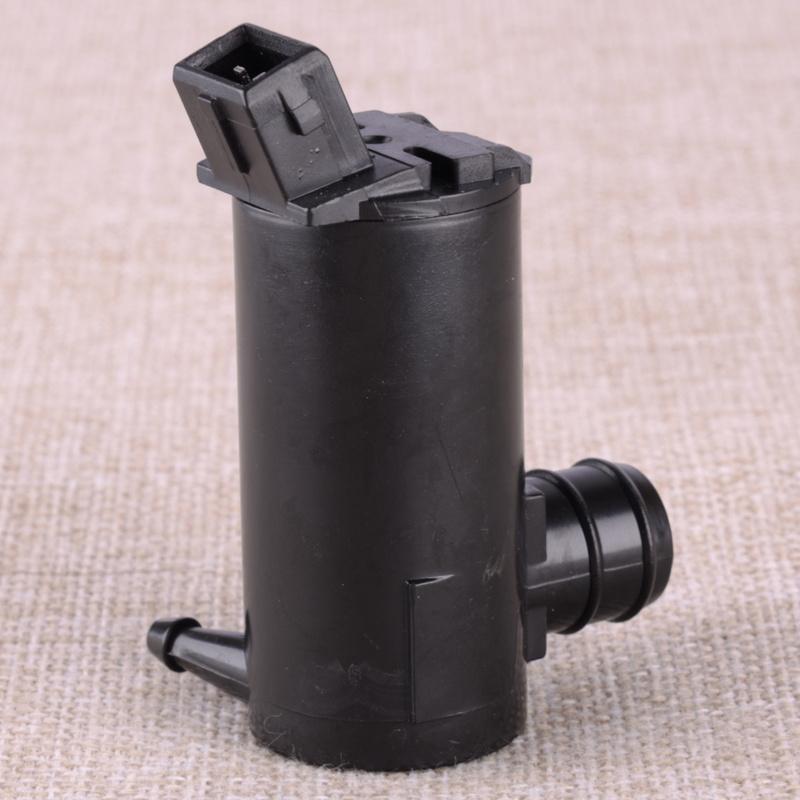 Windshield Washer Pump with Grommet Fit for Ford Focus Expedition F-150 Lincoln Mercury 6F9Z-17664-A F75Z-17664-BA 7L2Z-17664-A