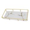 Bathroom Vanity Tray Modern Stylish Anti Slip Kitchen Sink Countertop Storage Organizer S White
