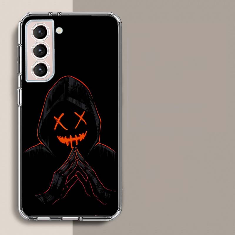 Devil Bad Boy Phone Case For Samsung Galaxy S25 Edge S24 S23 FE S21 S20 S10 Plus S22 S26 Ultra Cover Clear Cases TPU Capa Shell