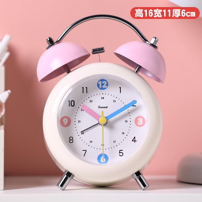 

Student-specific Alarm Clock Powerful Wake-up Artifact Creative Children s Machinery Super Volume Ringing Time Clock Watches розовый