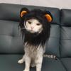 Lion Mane Costume for Cats and Dogs - Animal Headdress Wig 