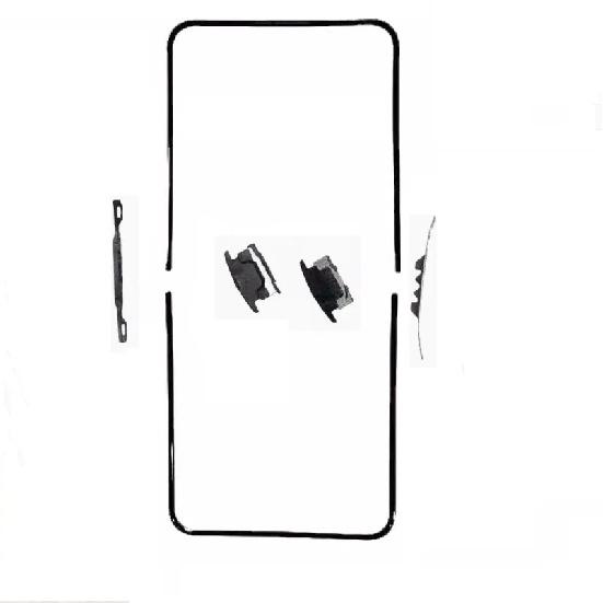 Z Flip 5 LCD Frame Bezel Screen Stand With Buckle Middle Soft Pad For Samsung Z Flip5 F731B F731N Middle Frame Bezel Replacement Z Flip 5