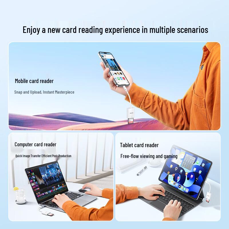 Apple Lightning To SD Card Reader